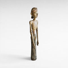 STATUE WITH ANTIQUE FINISH 21x14x100 - Chora Mykonos