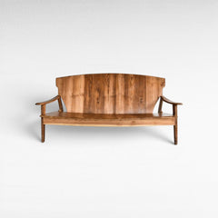 NATURAL COLOR TEAK WOOD SOFA - Chora Mykonos