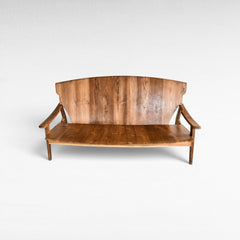 NATURAL COLOR TEAK WOOD SOFA - Chora Mykonos