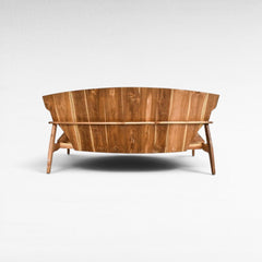 NATURAL COLOR TEAK WOOD SOFA - Chora Mykonos