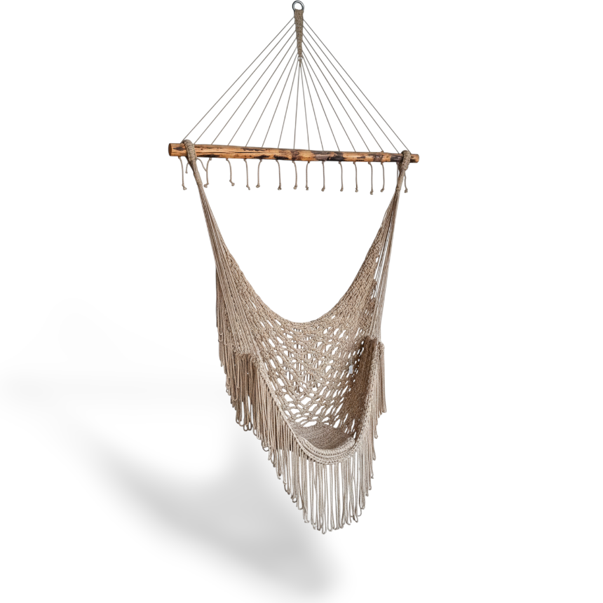 COTTON ROPE SWING NATURAL COLOR L150 |D50 |H280 cm