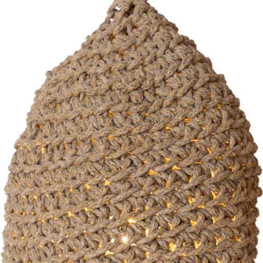 ROPE HANDWOVEN DOME SHAPE Φ25 |H37 cm