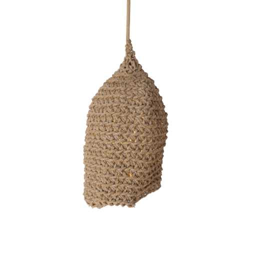 ROPE HANDWOVEN DOME SHAPE Φ25 |H37 cm