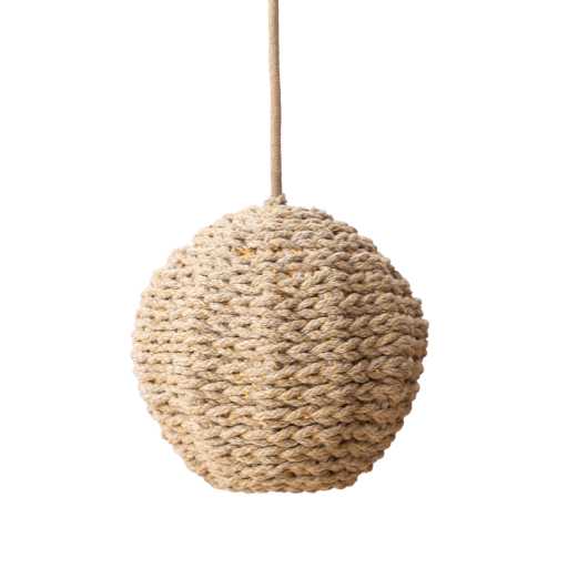 ROPE HANDMADE SPHERICAL SHAPE Φ20 |H20 cm