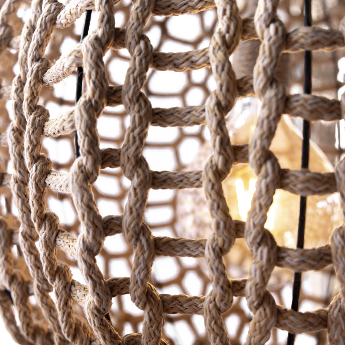 ROPE HANDMADE SPHERICAL SHAPE Φ45 |H62 cm