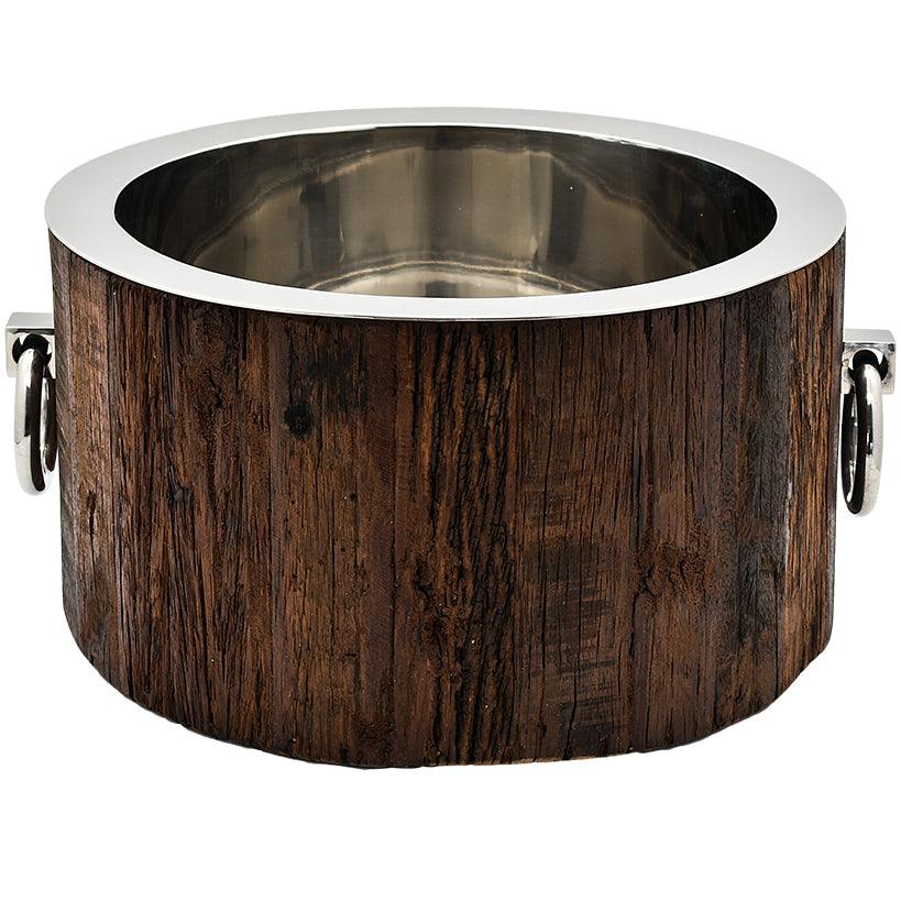 ICE BUCKET NATURAL - SILVER 35,5x38x20cm - Chora Mykonos