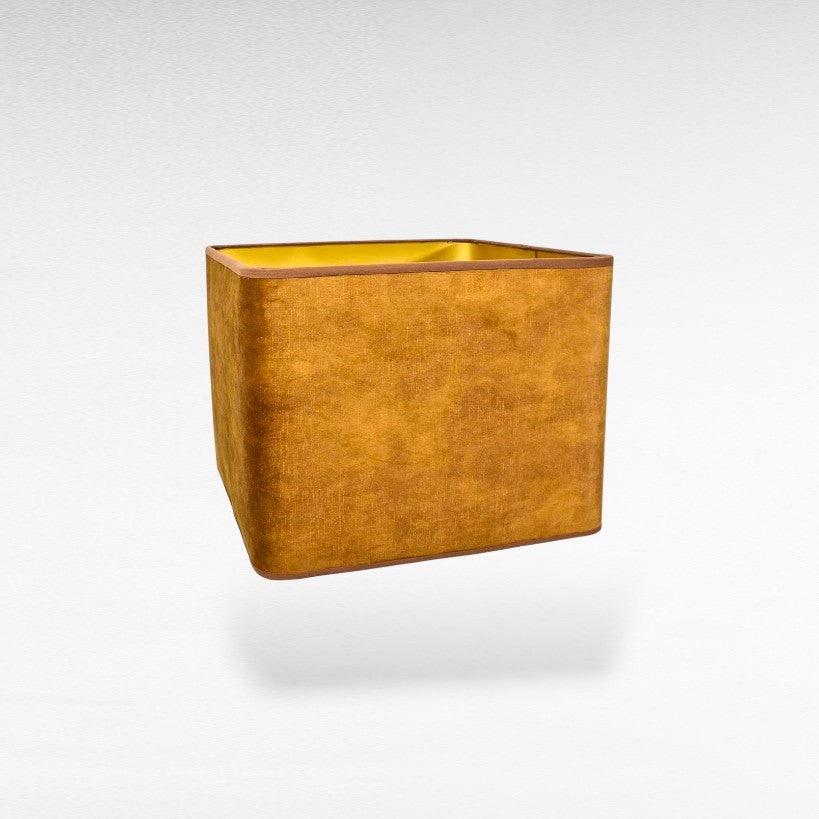 Brown Velvet Lamp Shade