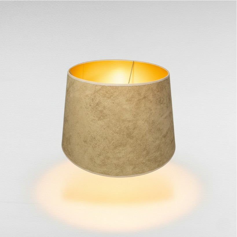Desert Brown Velvet Lamp Shade