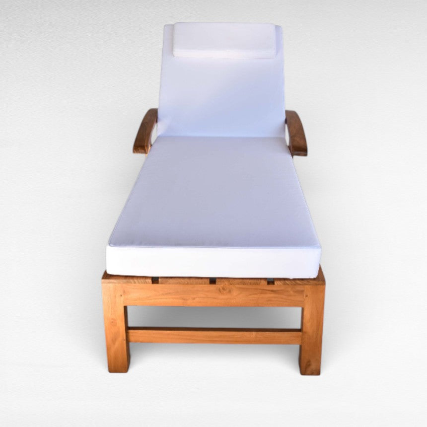 TEAK WOOD WITH HANDLES L200 |W70 |H45 cm