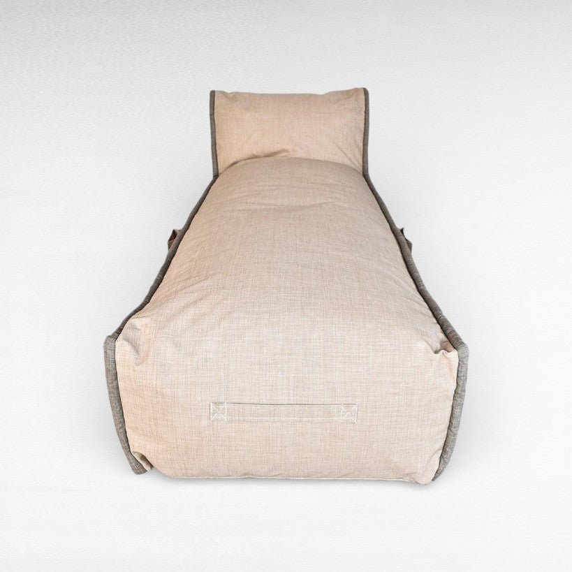 PREMIUM PVC LONG SIZE BEIGE & BROWN W185 |D70 |H70 CM