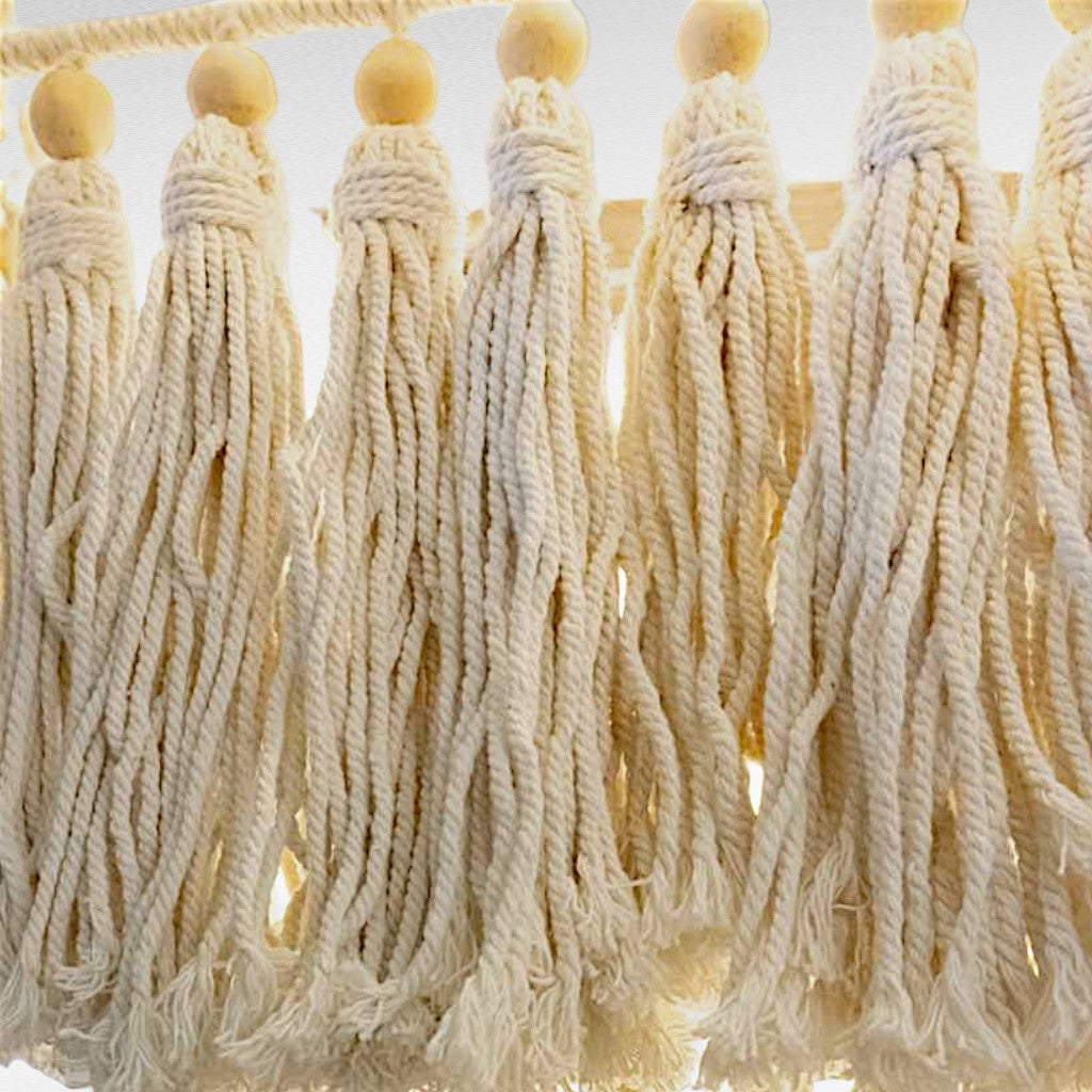 COTTON TASSELS TIERED SHAPE Φ80 |H90 cm