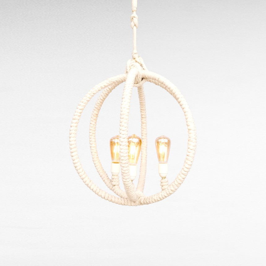 ROPE HANDMADE ORBITAL SHAPE Φ43 |H43 cm