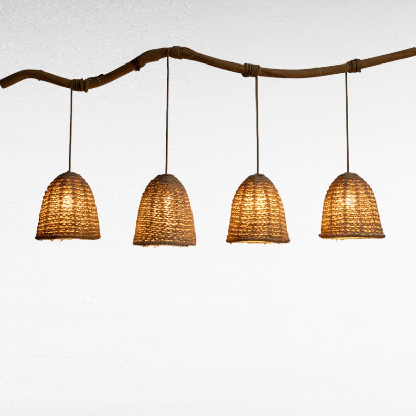 ROPE HANDWOVEN DOME SHAPE Φ32 |H37 cm