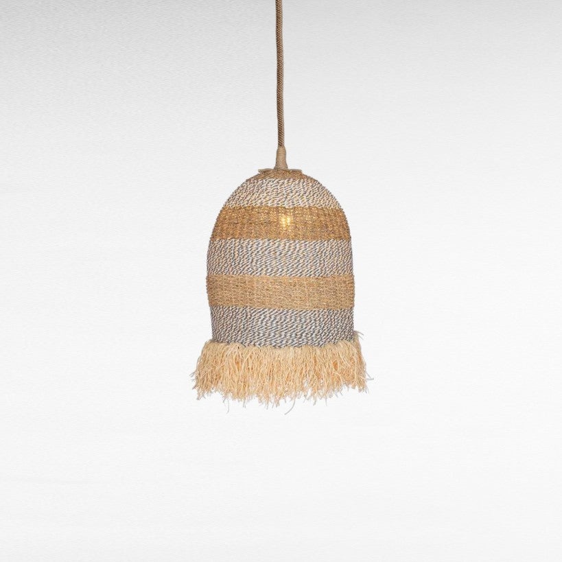 NATURAL RATTAN & GRASS Φ65 |H110 cm