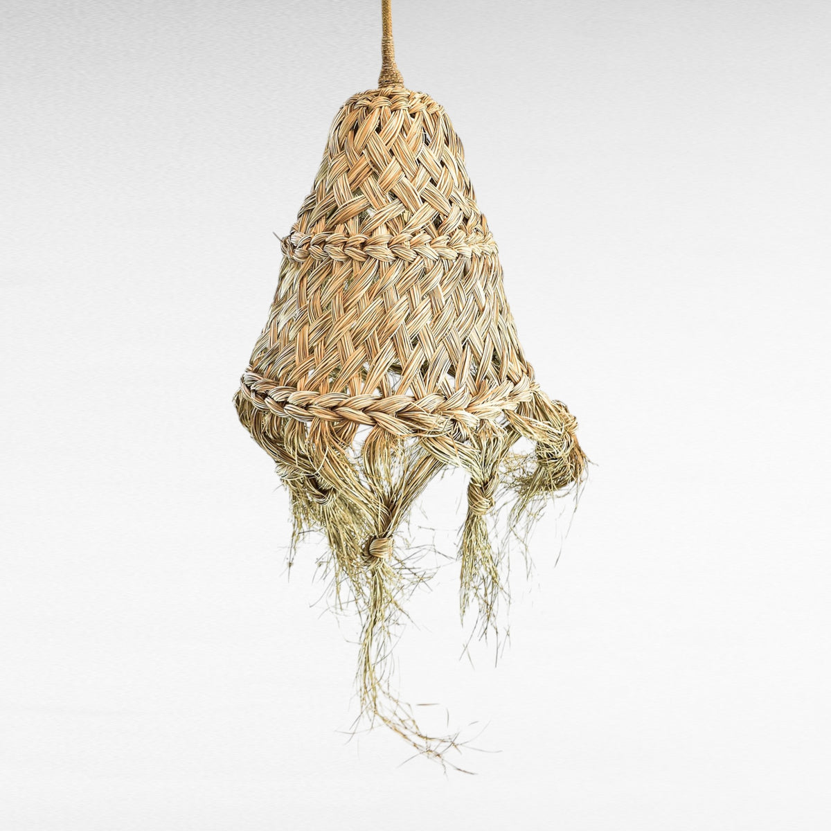 NATURAL RATTAN & GRASS Φ50 |H110 cm