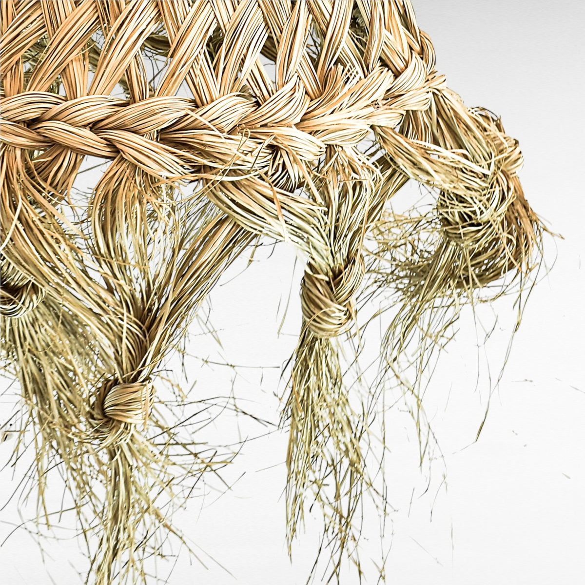 NATURAL RATTAN & GRASS Φ50 |H110 cm