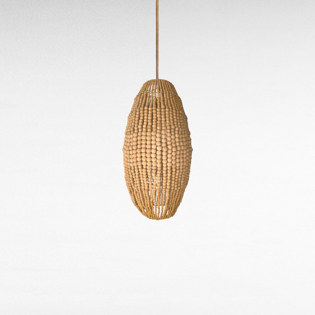 WOODEN BEADS OVAL SHAPE Φ35 |H80 cm