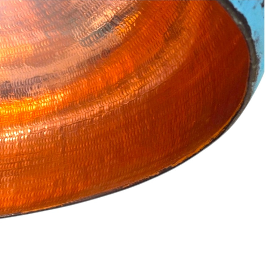COPPER SPHERE SHAPE HAMMERED Φ40 |H40 cm