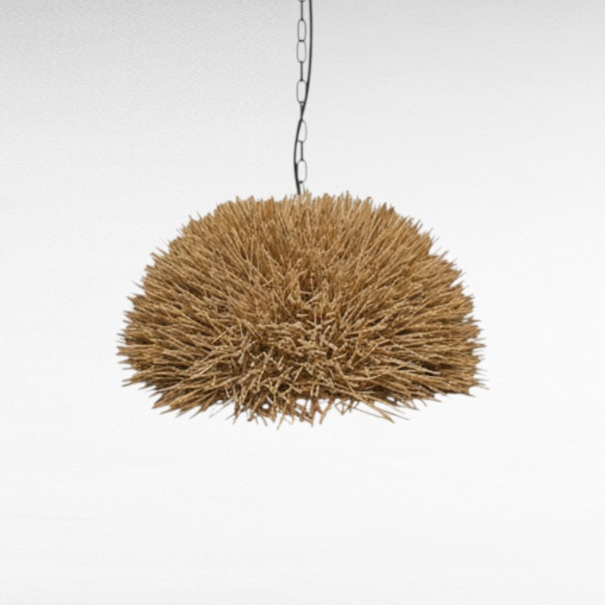 BAMBOO SPLINTS HANDMADE SEA URCHIN SHAPE Φ50 |H35 cm