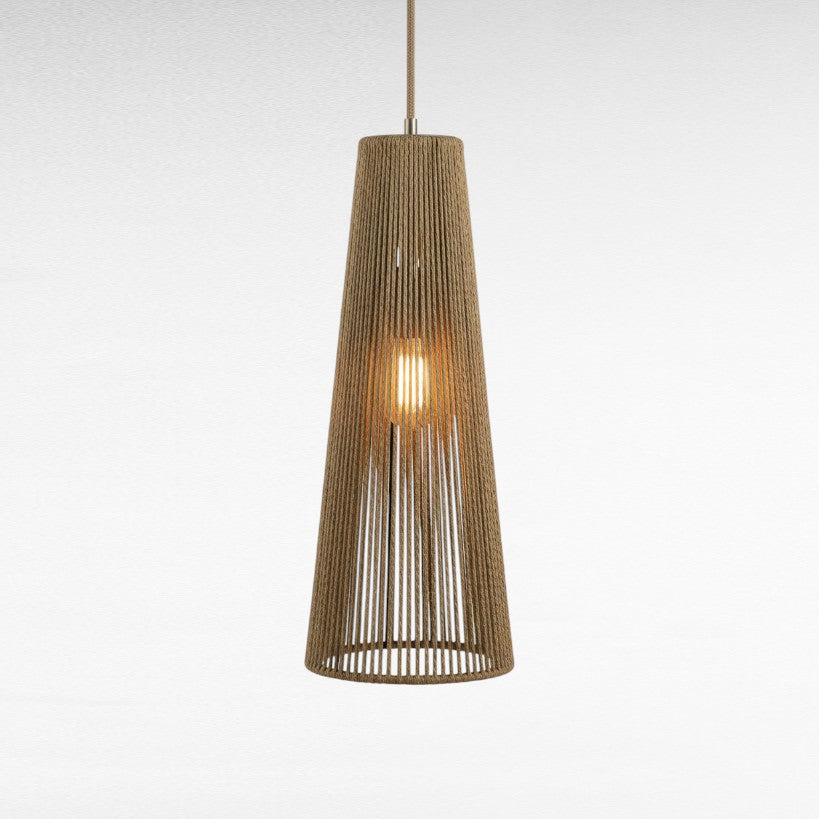 ROPE HANDVOWEN CONICAL SHAPE Φ12 |Φ25 |H60 cm