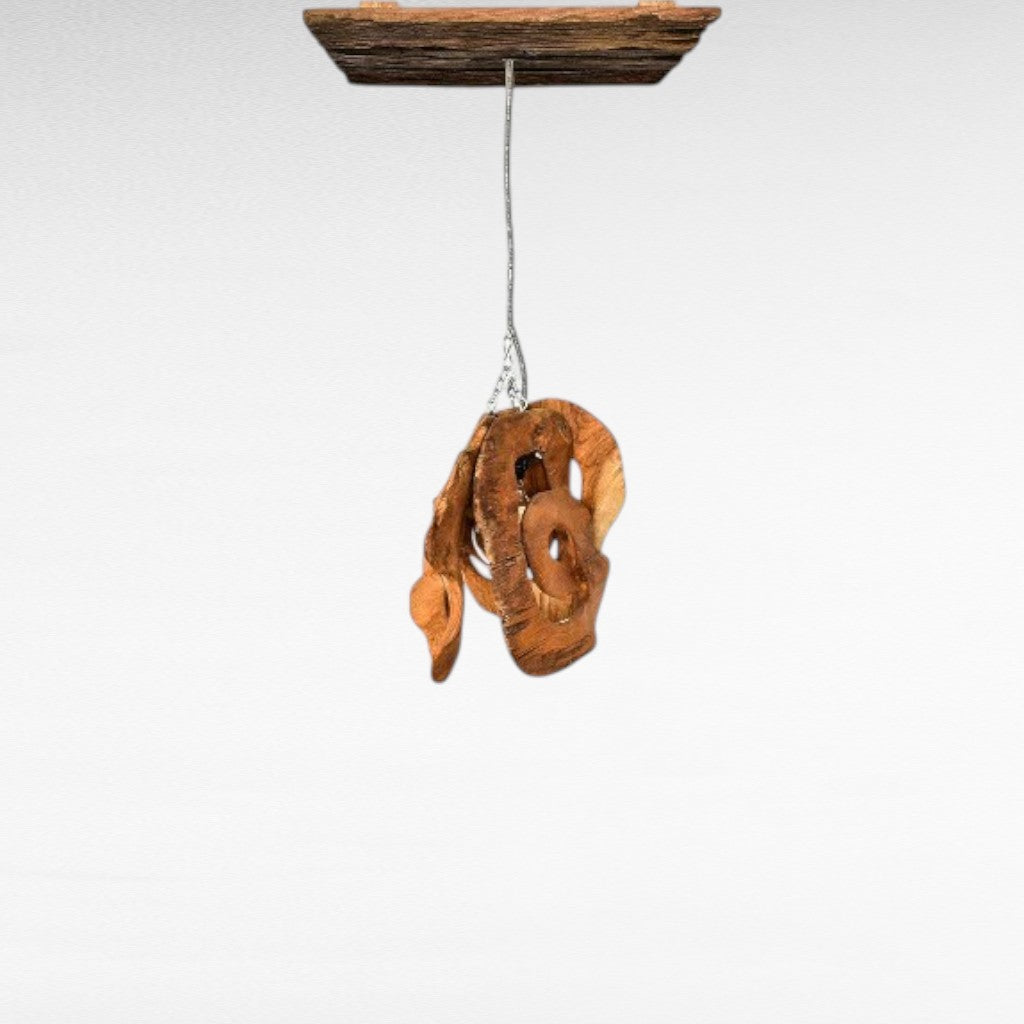 TEAK WOOD ROOT NATURAL SHAPE Φ45 |H45 cm