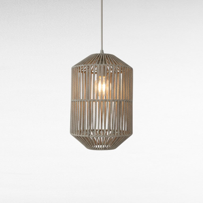 ROPE HANDWOVEN CAGE SHAPE Φ35 |H60 cm