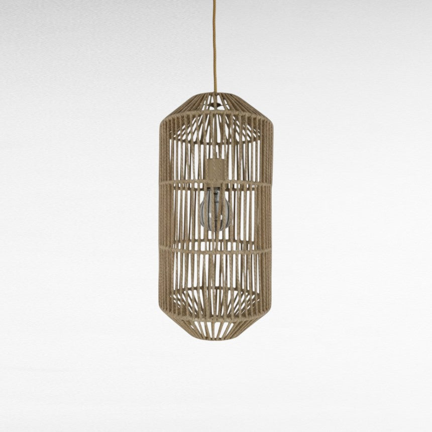 ROPE HANDWOVEN CAGE SHAPE Φ40 |H65 cm