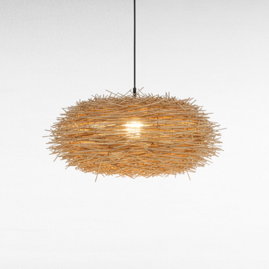 BAMBOO SPLINTS HANDMADE SEA URCHIN SHAPE Φ70 |H40 cm