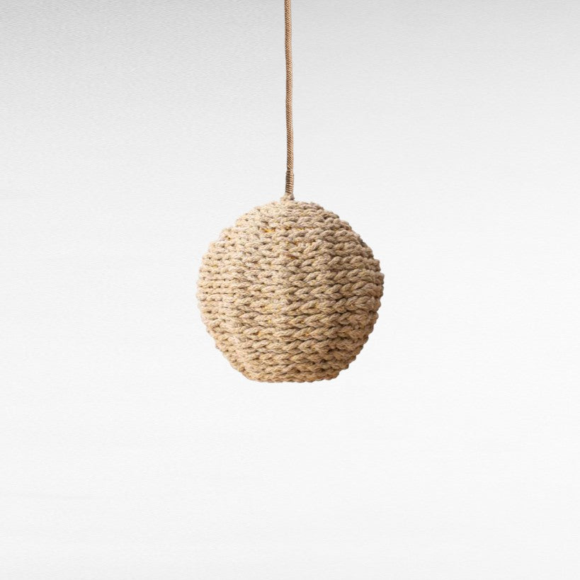 ROPE HANDMADE SPHERICAL SHAPE Φ20 |H20 cm