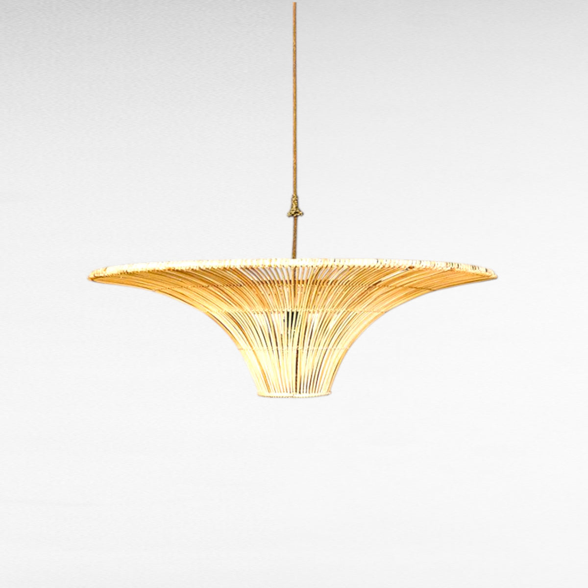 NATURAL RATTAN FLARED SHAPE Φ210 |H70 cm