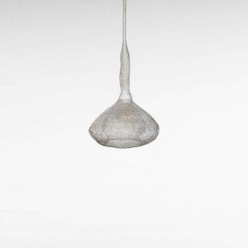 METAL WIRE HANDWOVEN ONION SHAPE Φ30 |H60 cm