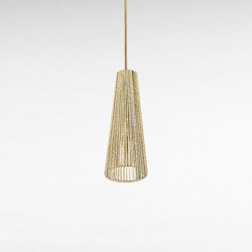 ROPE HANDVOWEN CONICAL SHAPE Φ12 |Φ25 |H60 cm