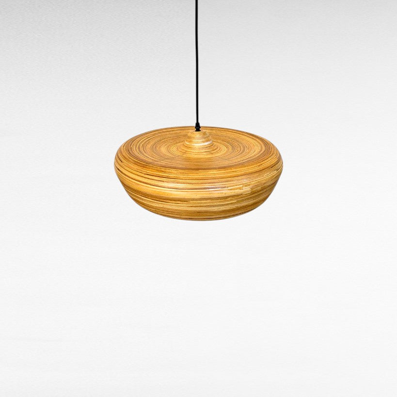 NATURAL LAYERED BAMBOO Φ50 |H20 cm