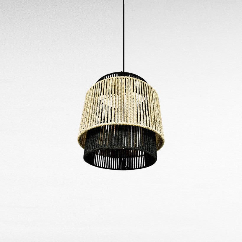 ROPE HANDWOVEN DOUBLE LAYER CYLINDER Φ55 |H55 cm