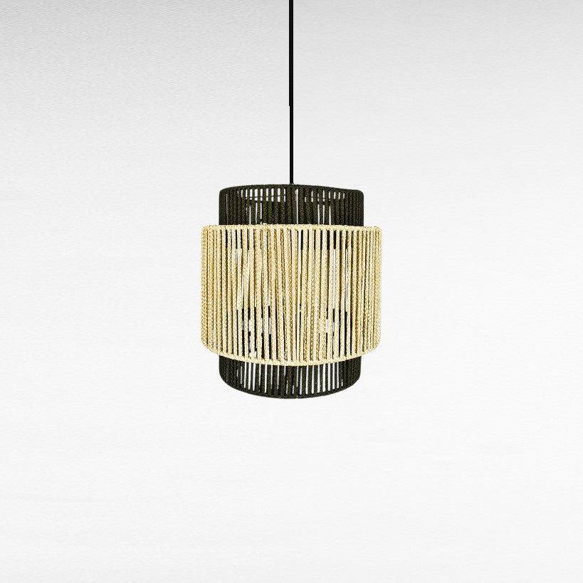 ROPE HANDWOVEN DOUBLE LAYER CYLINDER Φ55 |H55 cm