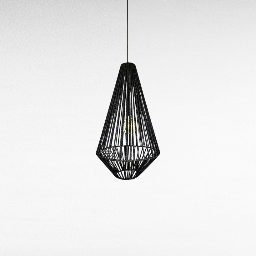 ROPE HANDVOWEN CONICAL SHAPE Φ50 |H90 cm