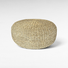 POUF NATURAL 80CM - Chora Mykonos