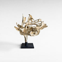 BLEACHED TEAK DECO ON BASE - Chora Mykonos