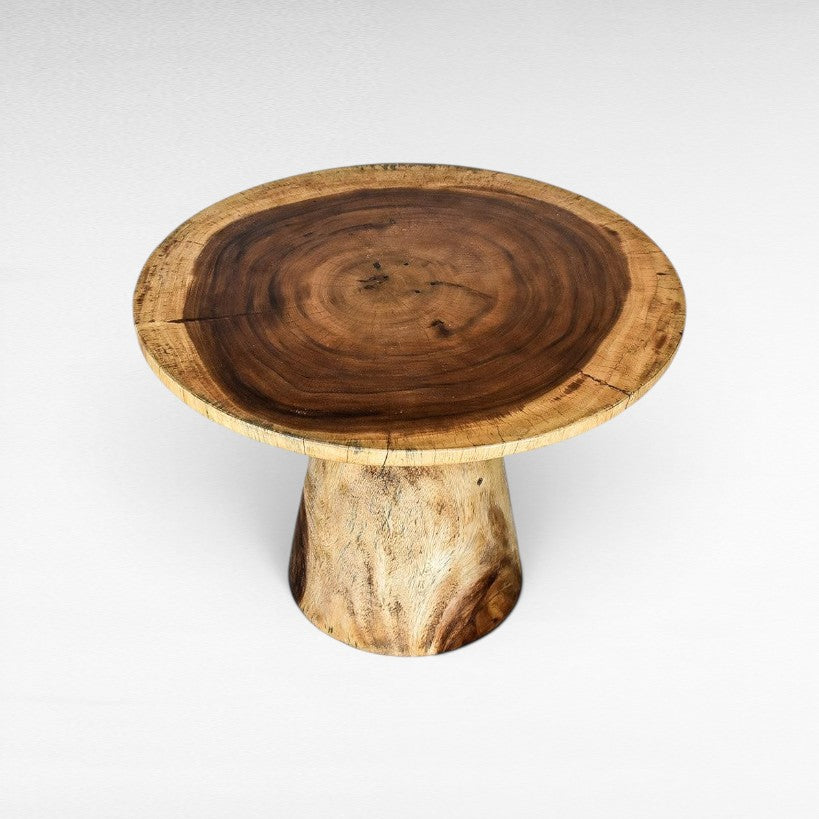 SUAR WOOD COFFEE TABLE 60x60x50cm - Chora Mykonos