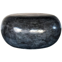 Black Terrazzo Stool - Chora Barefoot Luxury Living