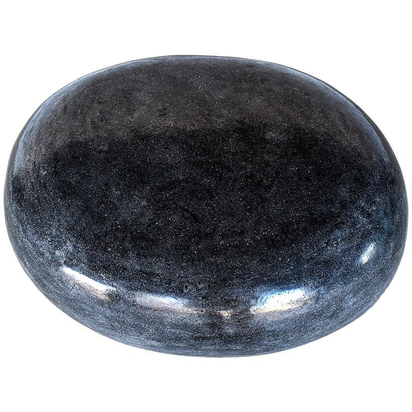 Black Terrazzo Stool - Chora Barefoot Luxury Living