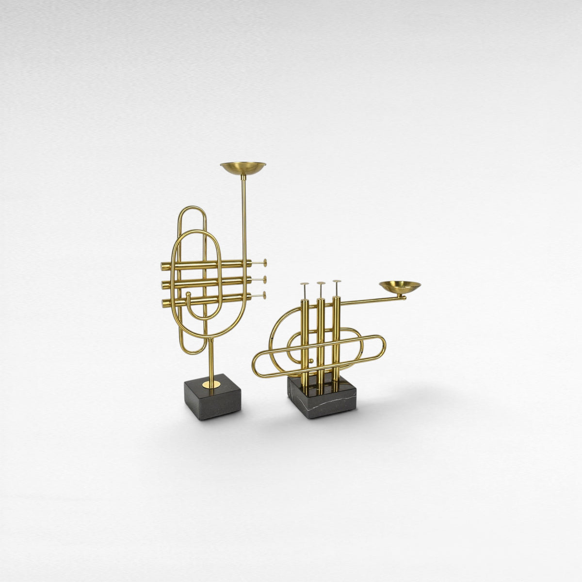 SYMPHONY CANDLE HOLDERS SET OF 2