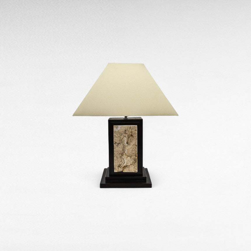 Wood & Stone Table Lamp