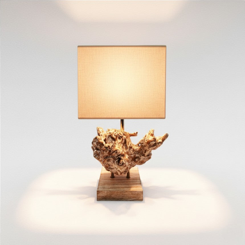 Wooden Table Lamp