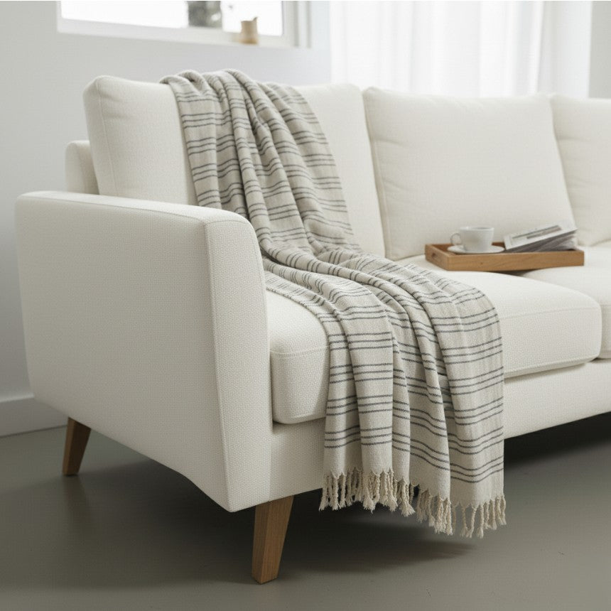 HANDWOVEN  THROW / BLANKET