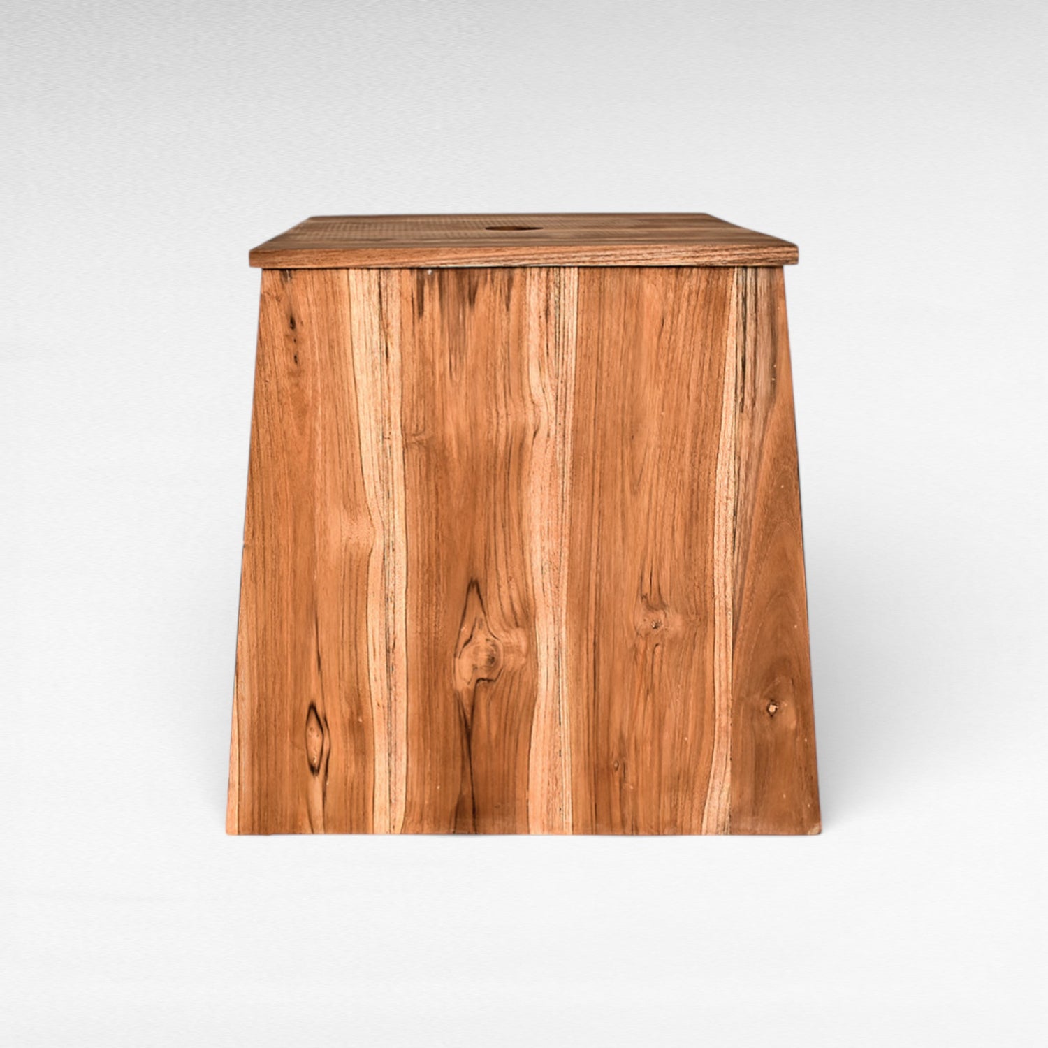 UMBRELLA CEMENT AND WOOD BASE L45 |W45 |H55 cm