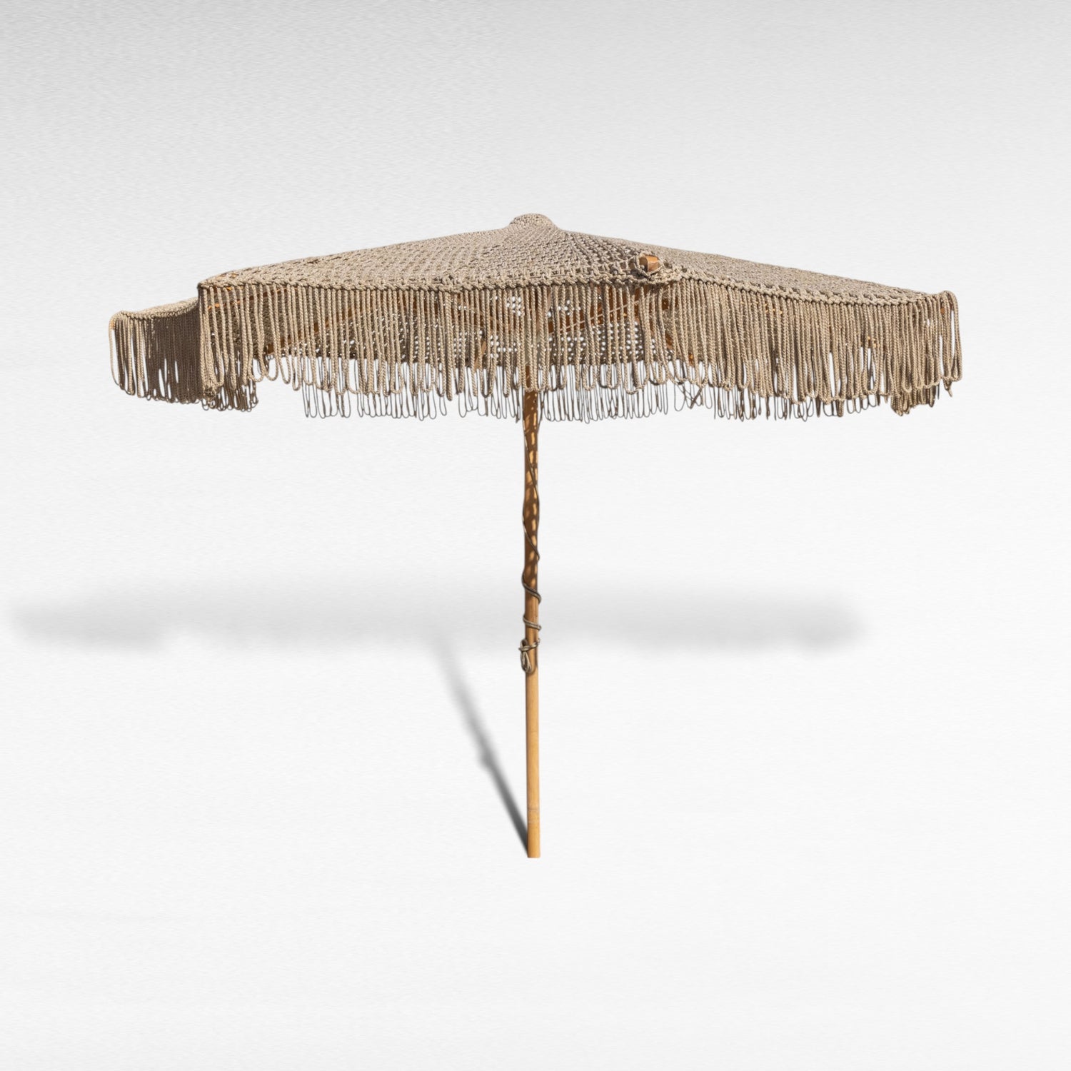 FTELIA UMBRELLA ROPE Crochet LOOP NATURAL D260 |H240 cm