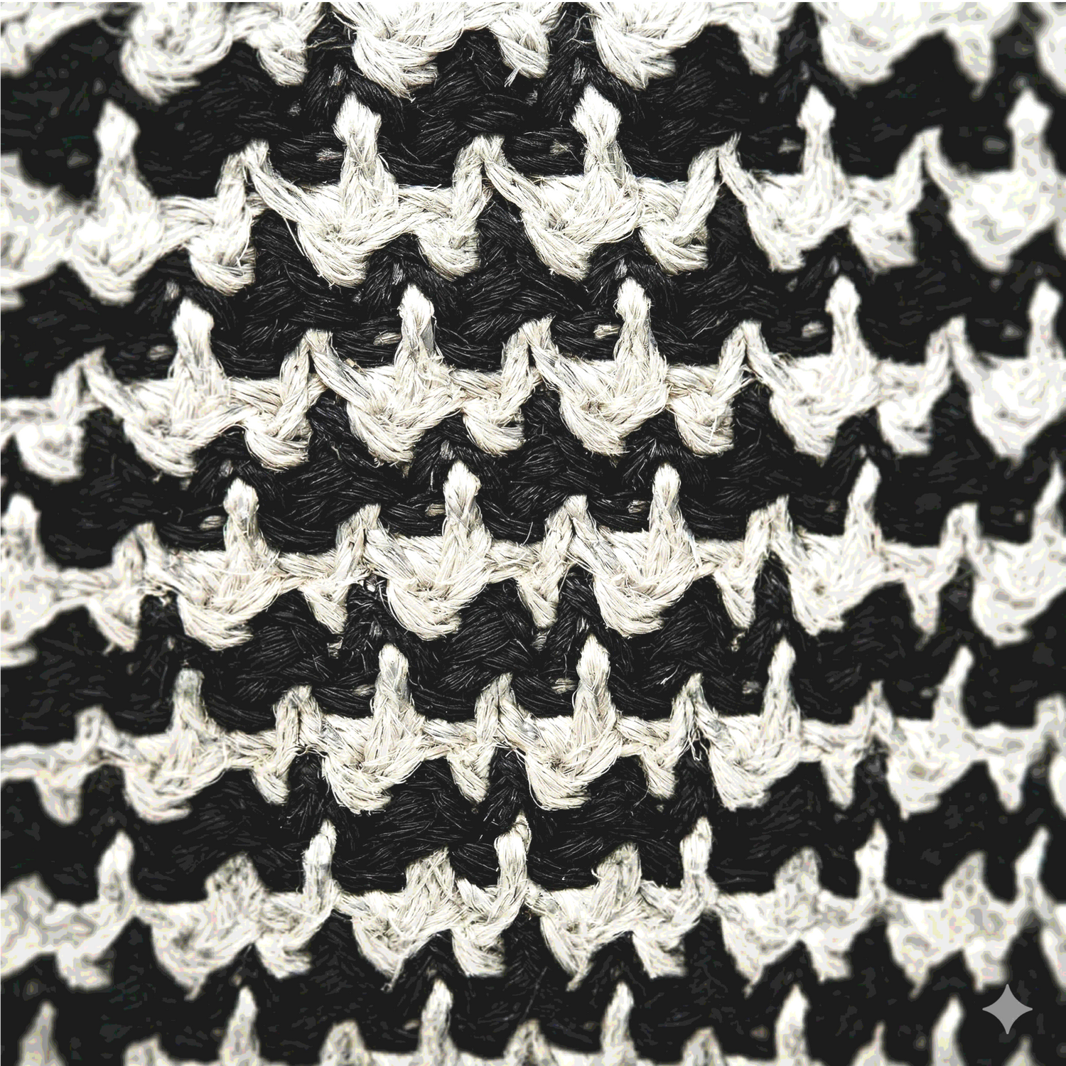 FTELIA ROPE BLACK & WHITE STRIPES WITH LOOP W260 |D260 |H240cm