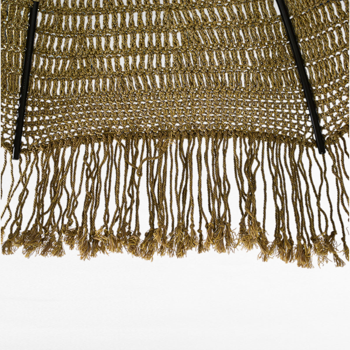 COTTON ROPE MACRAME UMBRELLA WITH ALUMINIUM FRAME Φ260 |H260 CM