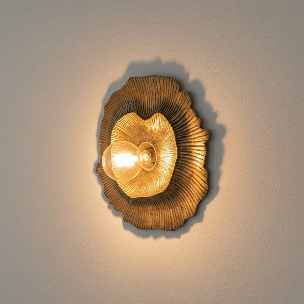 Wall Lamp Rose Flower